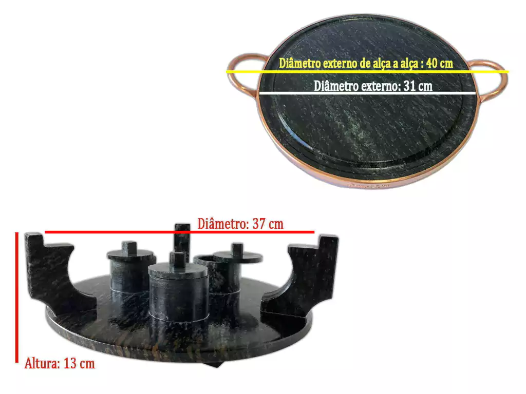 31 Cm/ Diâmetro da grelha - Imagem 5