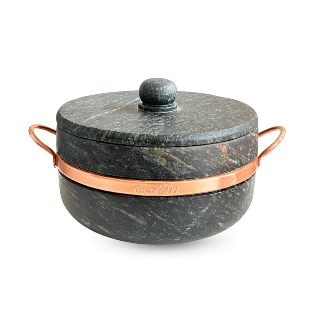 Panela De Pedra Sabão Sinha Grande 12 Litros