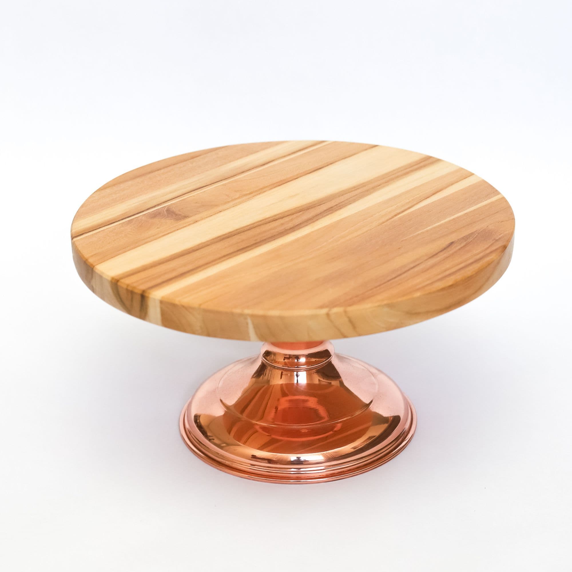 BOLEIRA DE MADEIRA COM COBRE M