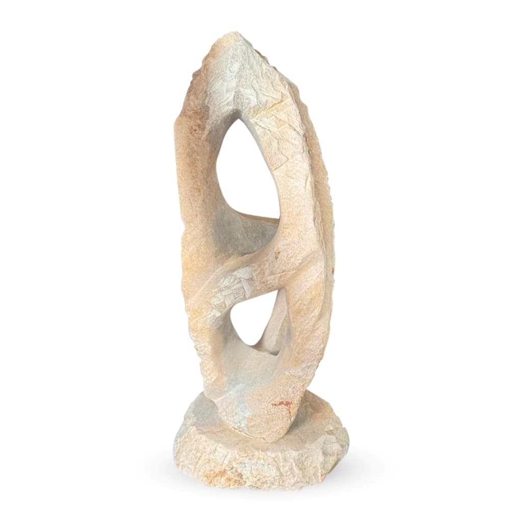 Abstrato Grande natural rustico de pedra sabão