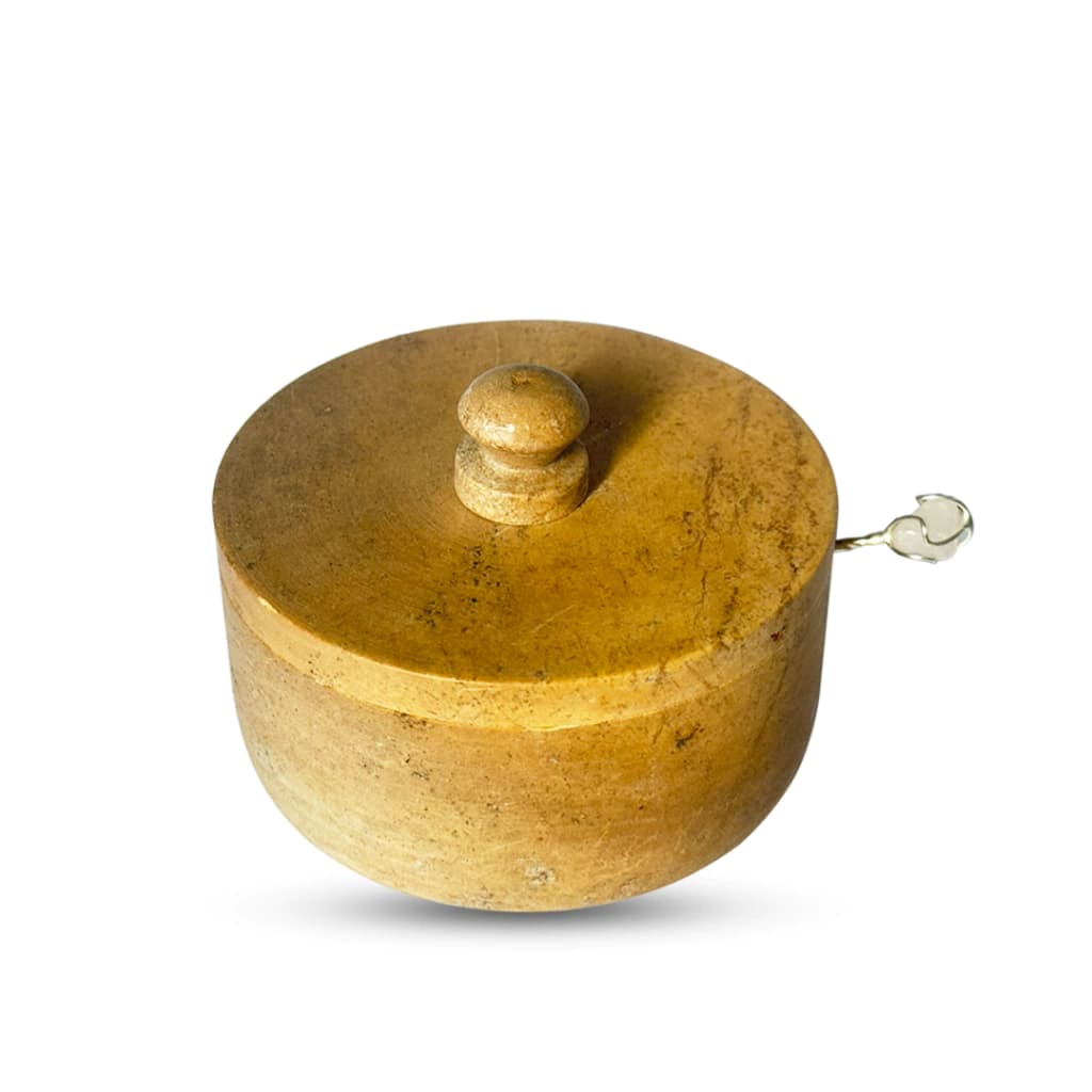 Pimenteira Saleiro de pedra sabão Natural